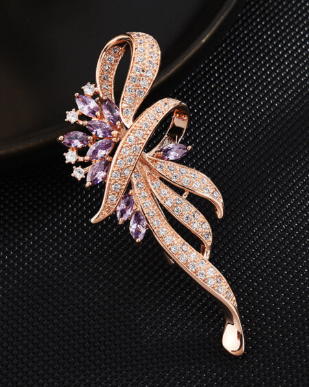 Corsage brooch versatile coat and suit accessories<span> - </span>ROSE GOLD