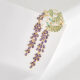 Tassel style wisteria flower brooch flower corsage accessories