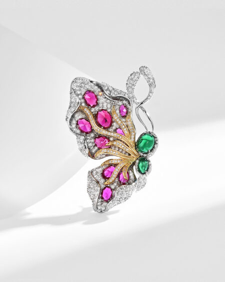 Sweet and Vivid Butterfly Brooch Corsage and Dress Pin