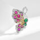 Sweet and Vivid Butterfly Brooch Corsage and Dress Pin