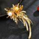 Fireworks on Earth Pearl Fireworks Brooch Corsage Dress Collar