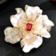 Blooming Prosperity Peony Brooch