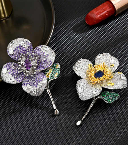 Tianxiang Jasmine Brooch Delicate Brooch Boutonniere