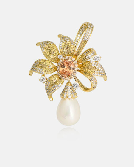 Summer Flower Corsage Brooch Floral Brooch Dress Accessory